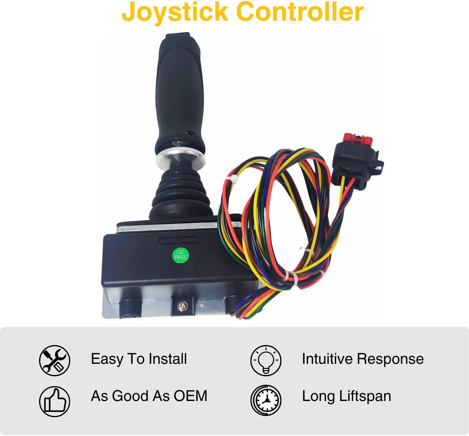 1600318 Joystick Controller Compatible with JLG Boom Lift 1250AJP 240AJ 340AJ 450AJ 510AJ 1030S 1100S 1100SJ 1200SJP 1350SJP 1001276007 1001212415 1001166538 1001118416