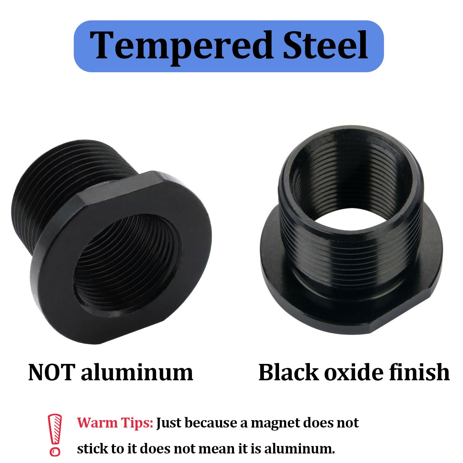 Thread Protectors - Steel Repair Inserts (2 Pack) -3 Thread Protectors - Steel Repair Inserts (2 Pack) -3