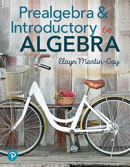 Prealgebra & Introductory Algebra
