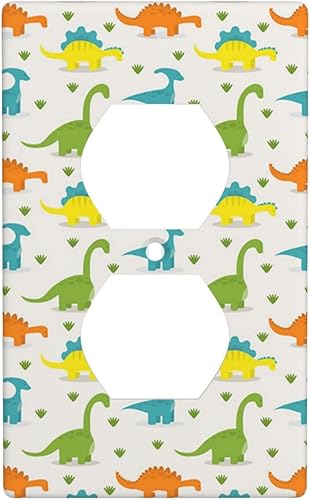 Linda cubierta de salida de dinosaurio decorativa para guardería habitación de niños dormitorio baño cocina