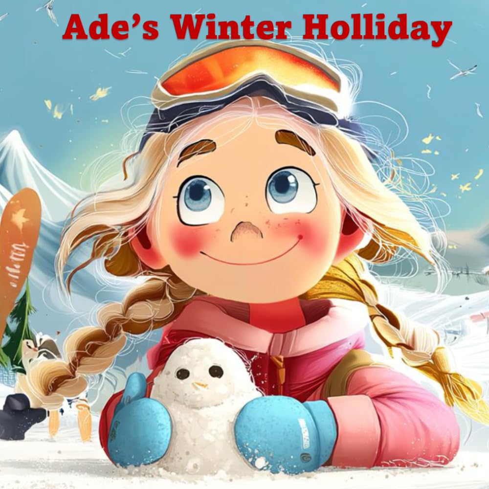 Ade's Winter Holliday: A Family Christmas Adventure with Skiing, Skating, Friendship and Winter Fun for Kids (Ade's Adventures Around the World)