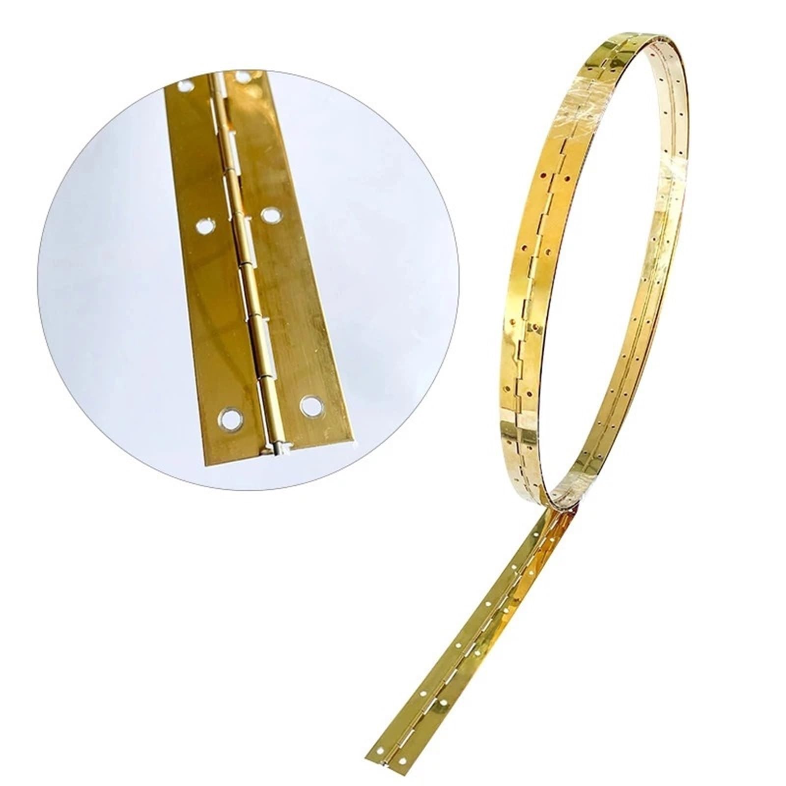2 uds 3,5 m bisagra larga de acero inoxidable bisagras Piano continuas alta resistencia puertas armario herrajes for muebles para Piano, Puertas(Silvery)