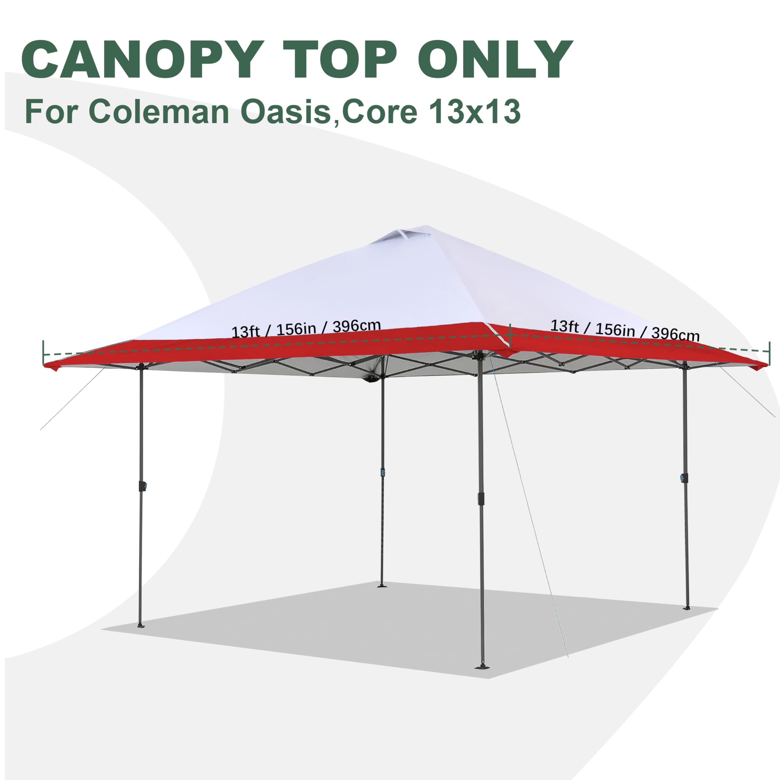 Amazon.com : JANCANOPY 13x13 Canopy Replacement Top with Air