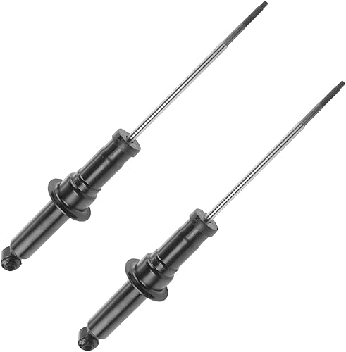 Miniatura 324 de TRQ Juego de amortiguadores traseros compatible con Chevrolet Aveo 2004-2011 Aveo5 2009 Pontiac G3 2007-2011