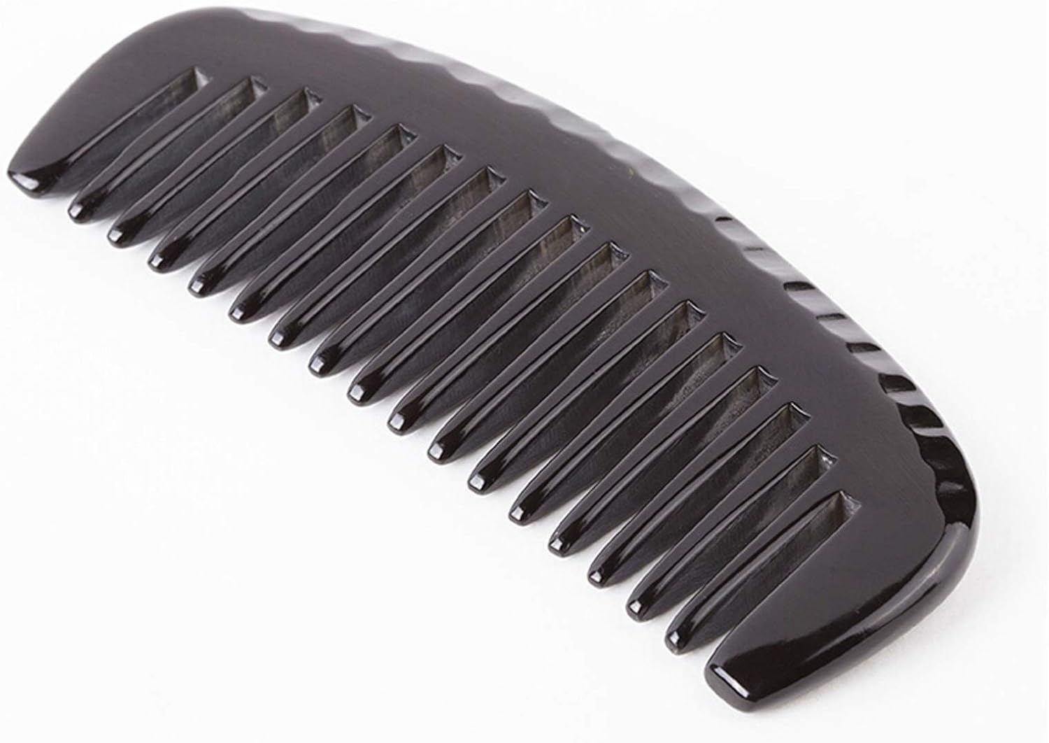Wide Tooth Comb Natural Horn Comb Anti Static Horn Comb, for Women Men and Girls Hair Comb for Thick Curly and Wavy Hair（Thanksgiving Gift） Hair Comb