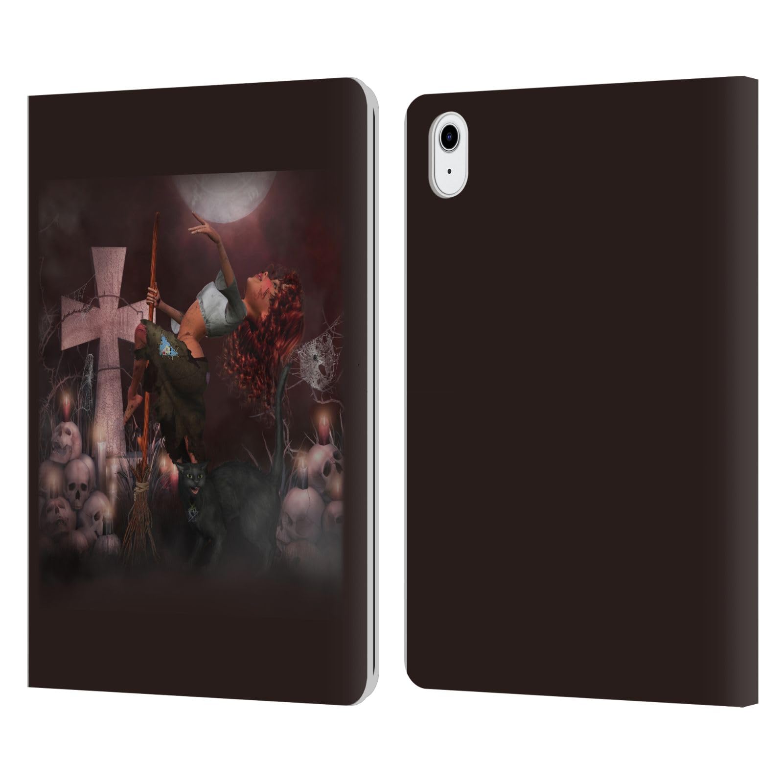 Funda tipo libro para iPad Air 2020 Simone Gatterwe pequeña bruja 7