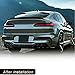 Real Carbon Fiber Car Rear Trunk Spoiler Wings Boot Lid Wing Lip for BMW X4 X4M G02 F98 M40I 2023 2024