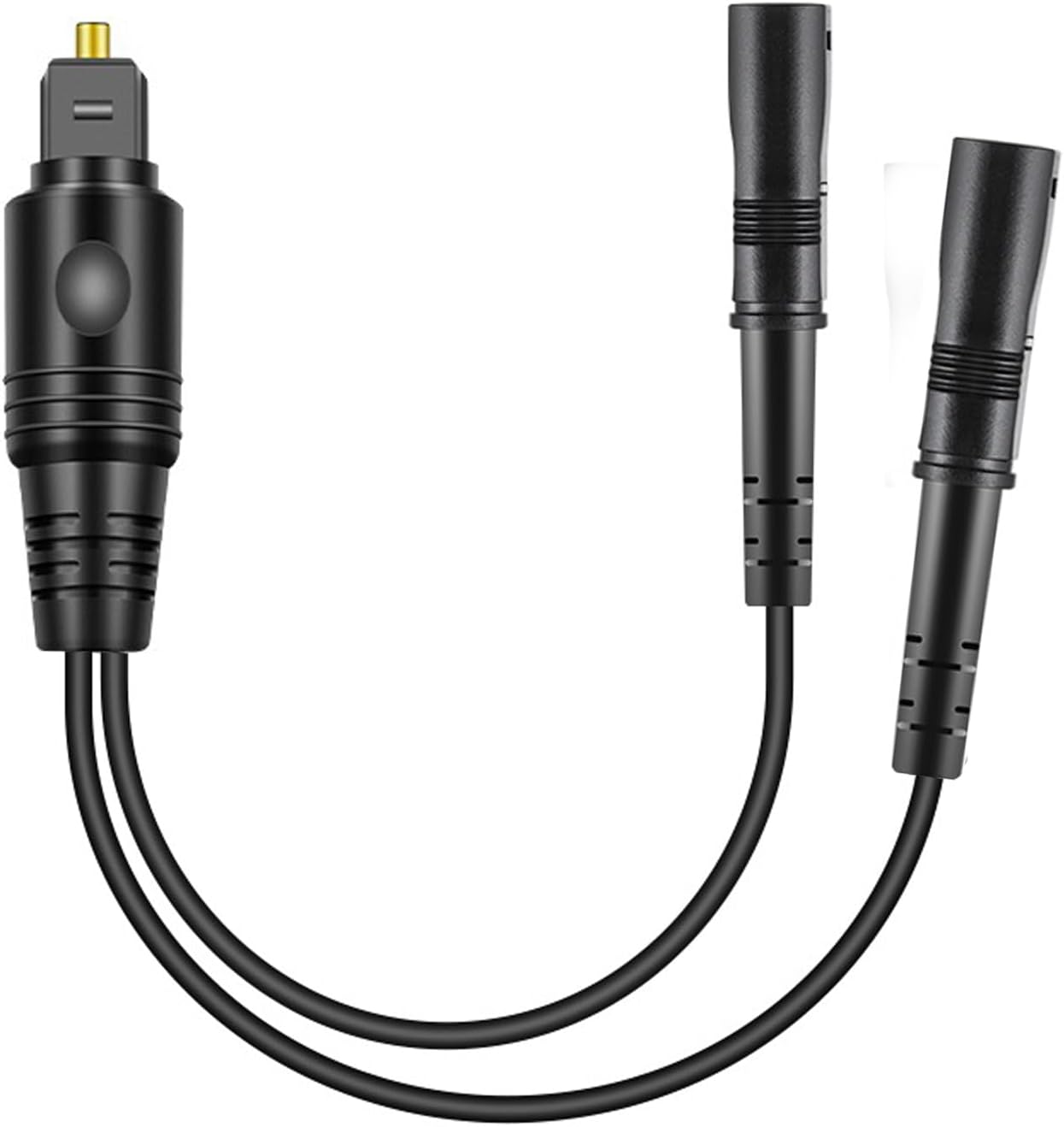 Digital Optical Audio Splitter,Optical Splitter 1 in 2 Out for Xbox,PS4,PS5,DVD,TV Box,Home Theatre, Receiver,Sound Bar,PS3/PS4