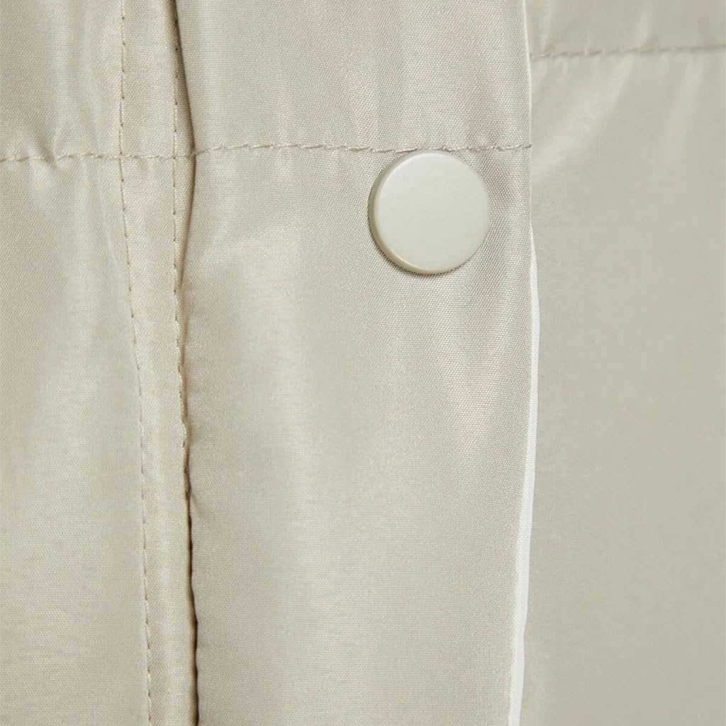 Thick Loose Women's Straight Leg Long Sleeve Size Blouse Cotton Jacket Lady