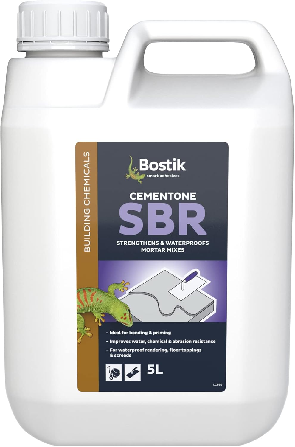 Bostik Cementone SBR, Primer and Bonding Agent, Strengthens and