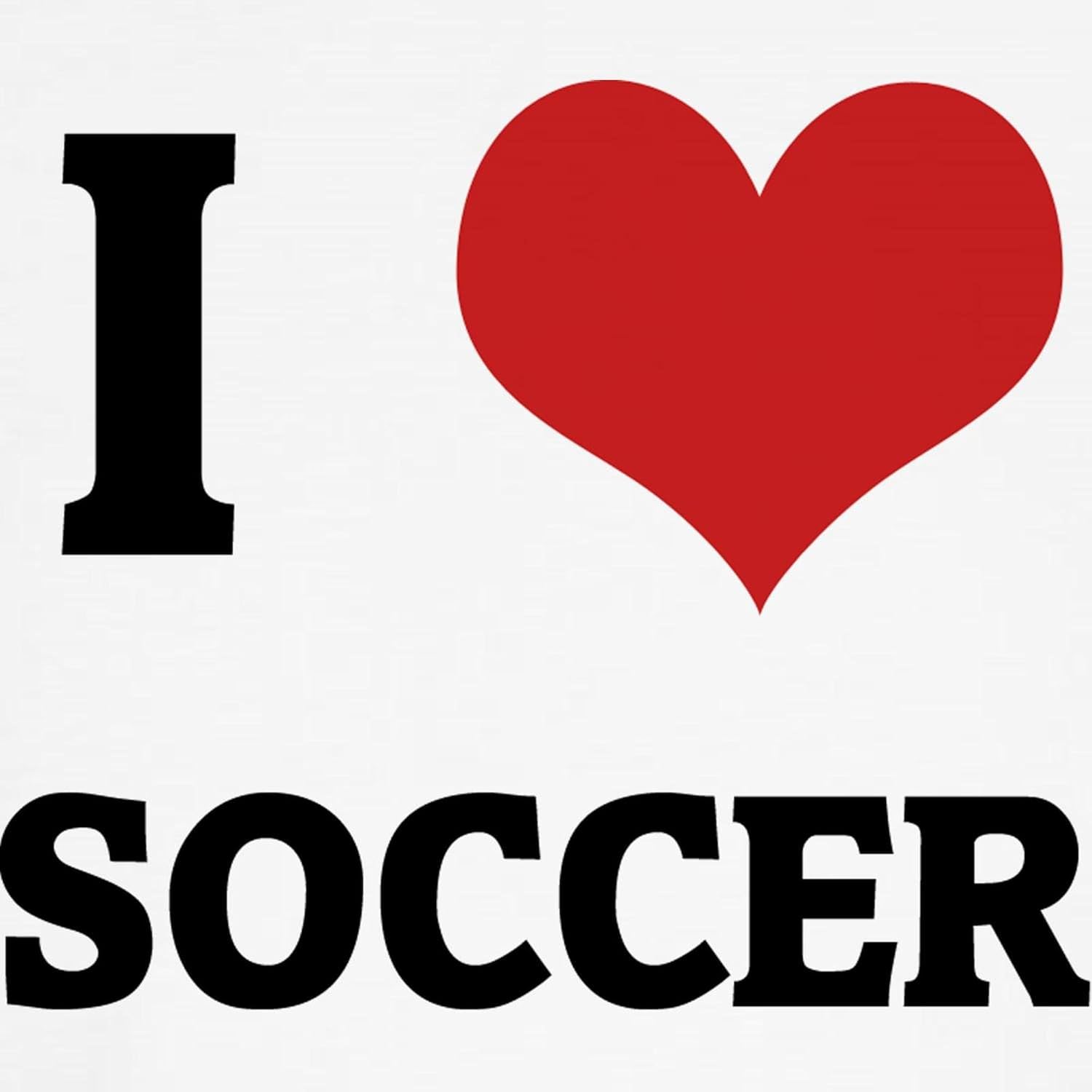CafePress I Love Soccer Dog T Shirt Dog T-Shirt, Pet Clothing, Funny Dog Costume