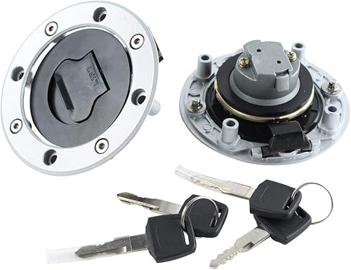 SLMOTO Llaves de tapa de depósito de combustible para Suzuki GSXR 600 1997-2003 SV650 SV650S 1999-2002 GSX-R 750 2001-2003 TL1000S 1997-2001