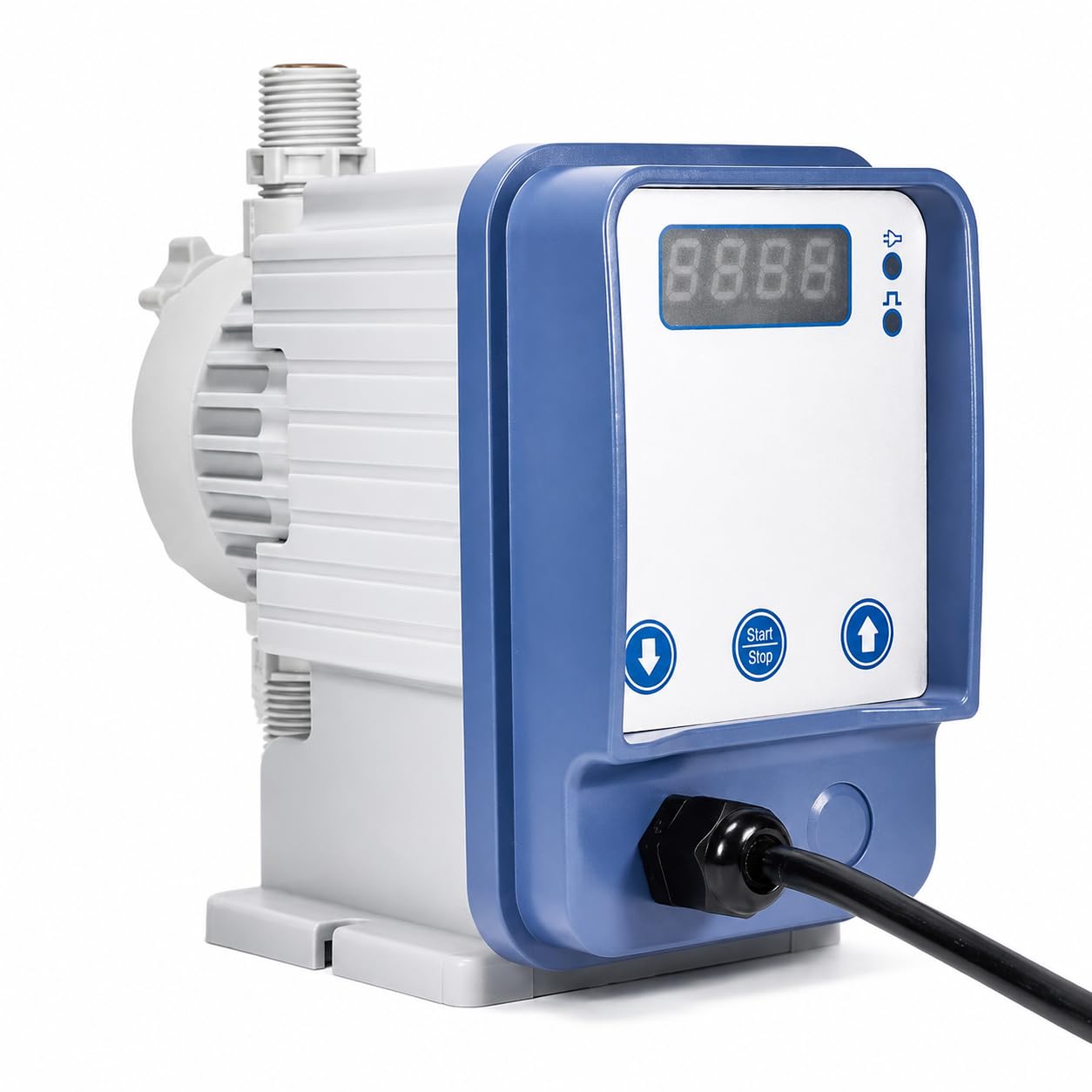 Elektromagnetische Membran-Dosierpumpe, 220 V Wechselstrom, 1-20 l/h, säurehaltige Dosierpumpe, 1-7 bar für Wasseraufbereitung, Chlordesinfektionsmittel-Inhibitor (6 l/h, 5 bar)