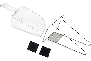 Darware Commercial Ice Scoop with Metal Holder: Enduring Ice Scoop for Reliable Use