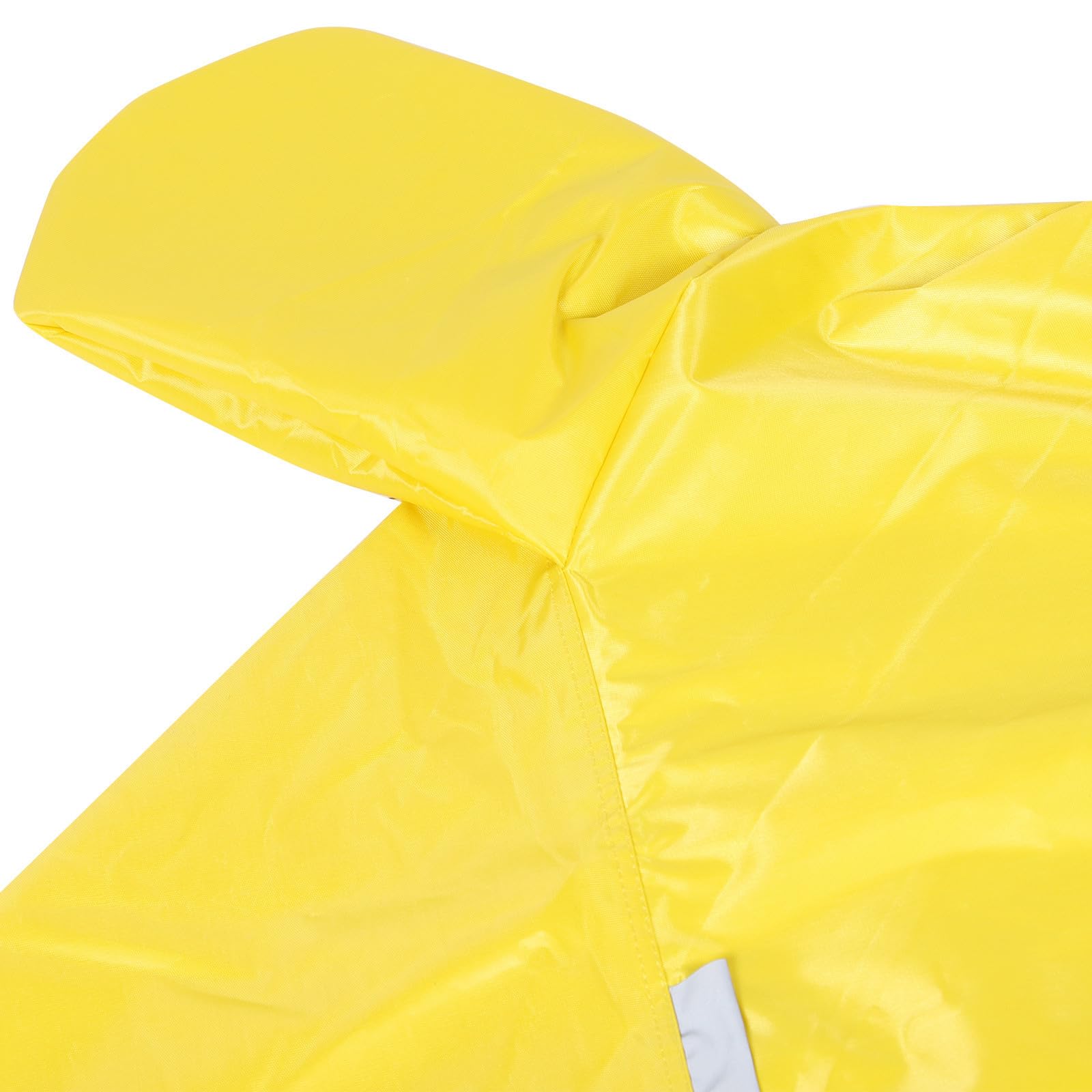 Funda Protectora para Motocicleta 5xl de Tela Oxford Amarilla | Moto y Bicicleta Eléctrica, Uso Exterior, Resistente al Agua Lluvia, Transpirable, Cobertura Completa