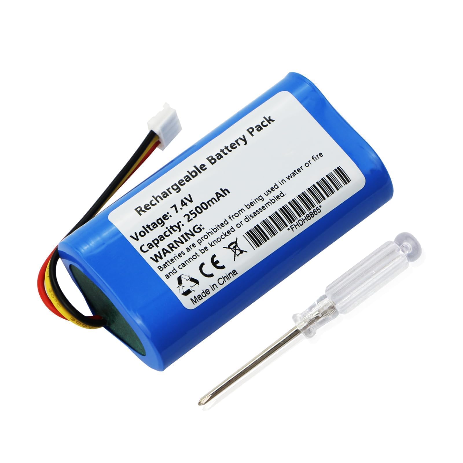 ANTIEE Ersatzakku für Gardena ComfortCut 8893 8895, 08894-00, 08894-00.640.00, BF14405 Akku für Gartenheckenschere, 7,4V 2500mAh Lithium-Ionen Akku