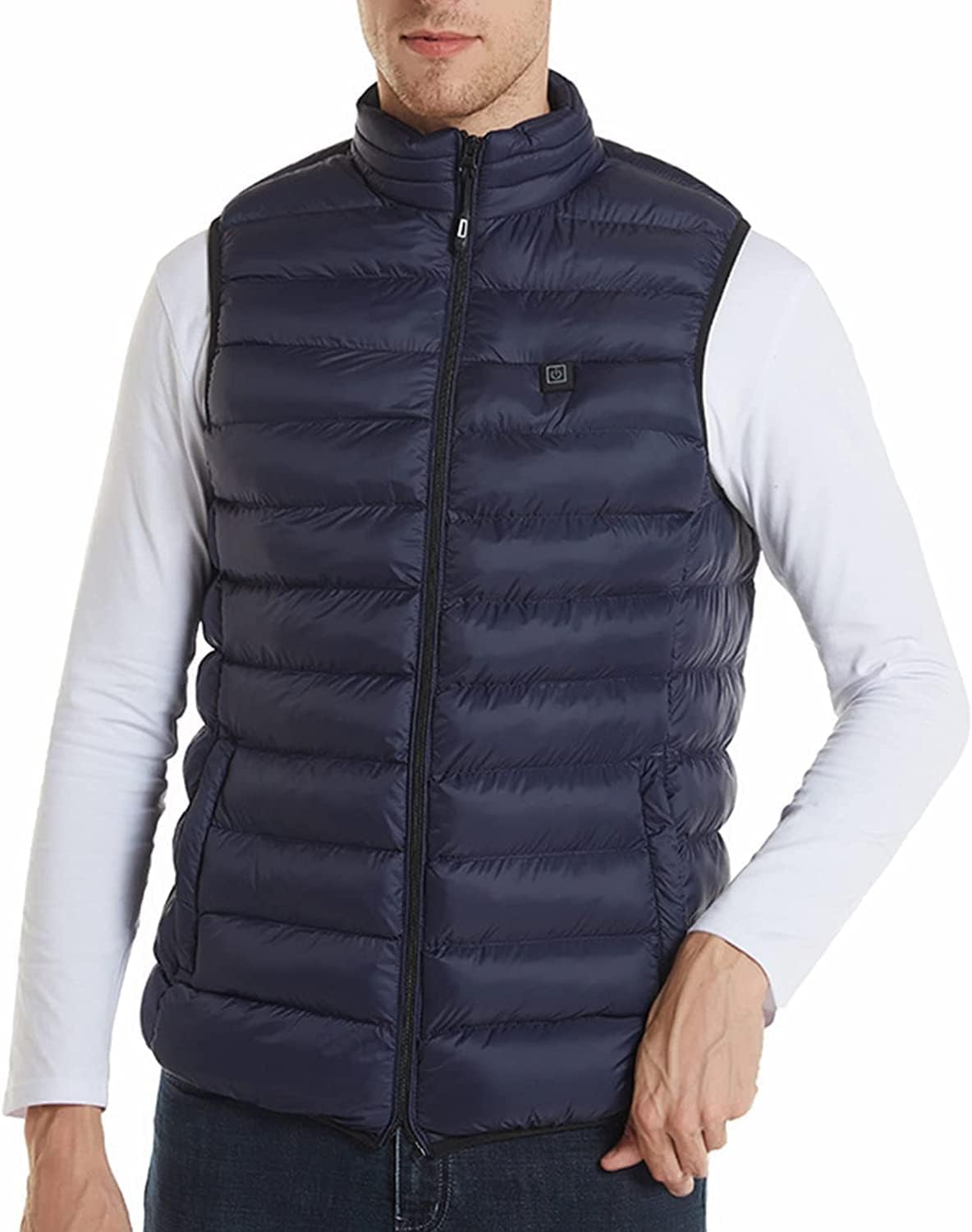 USB Electric Heating Vests with 3 Adjustable Temperature Heated Clothes Jacket for Warmth, Outdoor Work, Ski, Hiking