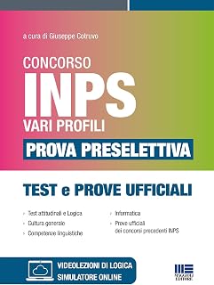 Concorso INPS 2024 - Vari profili - Prova preselettiva - Test e Prove Ufficiali (Concorsi&Esami)
