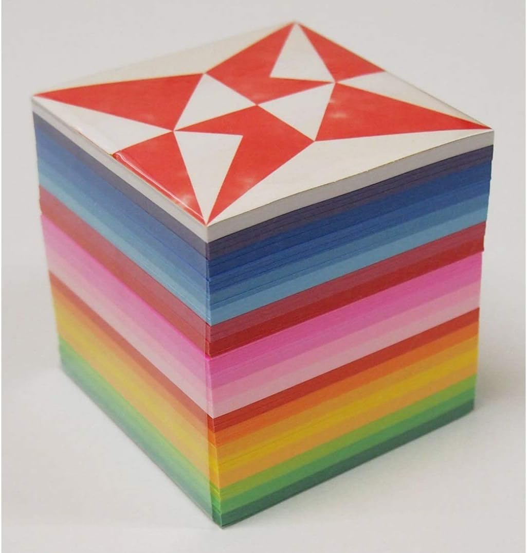 Amazon トーヨー 折り紙 千羽鶴用 7cm角 色 1000枚入 0003 おりがみ 文房具 オフィス用品