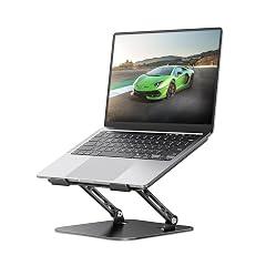 Adjustable Laptop Stand for Desk Aluminum Portable Laptop Stand Lightweight 500g Foldable Ergonomic Computer Notebook stand Holder for