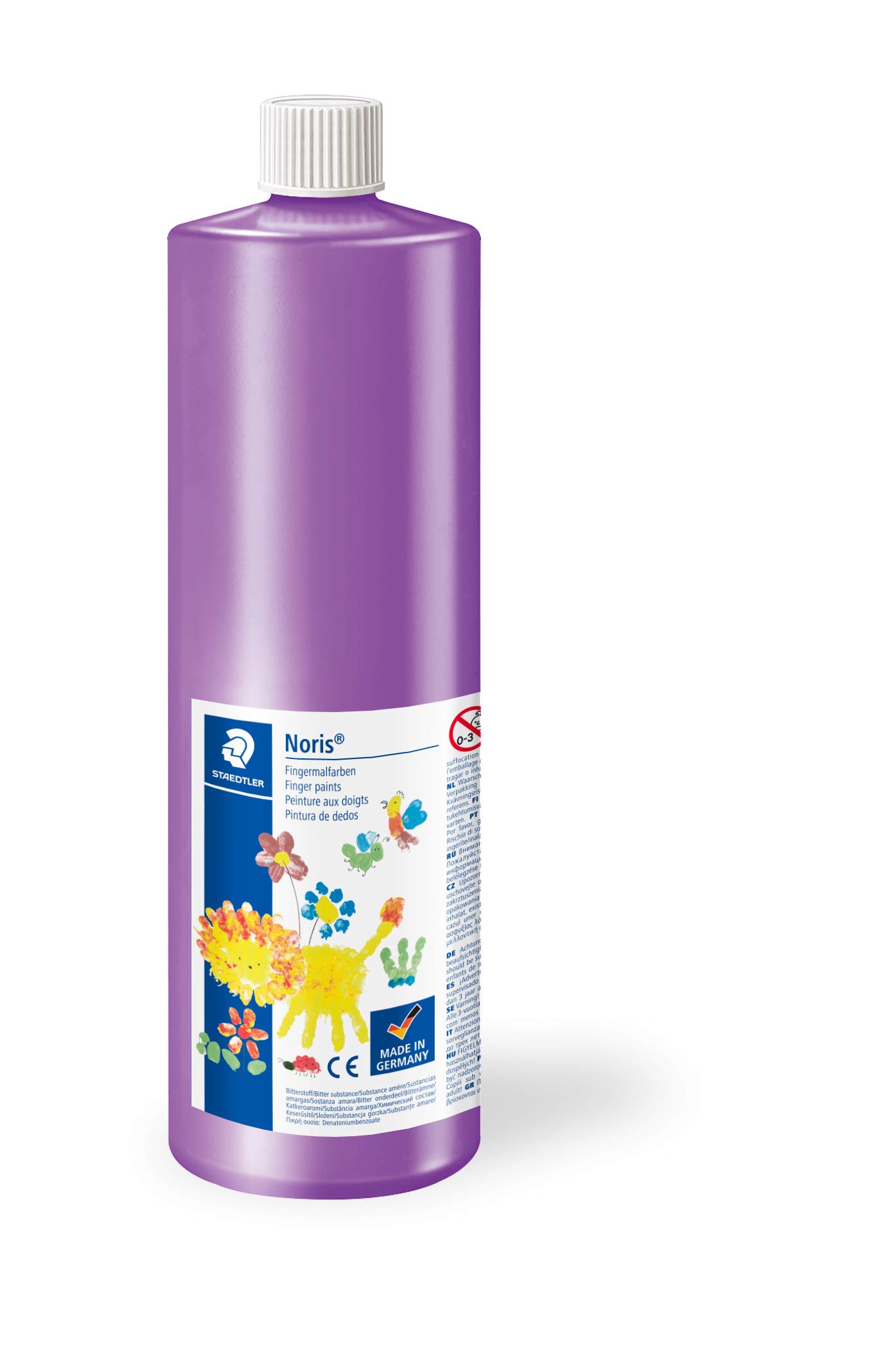 STAEDTLER Noris Club 8811 - Pintura de dedos para todo tipo de superficies, violeta