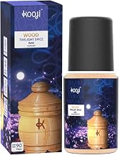Kooji Wood Car & Home Perfume Refill - 12ml - Twilight Spice - Premium Freshener - Subtle Spices, Dusk Whispers & Warmth Notes - 100% Indian Ingredients - Long-Lasting Aroma - Up to 90 Days