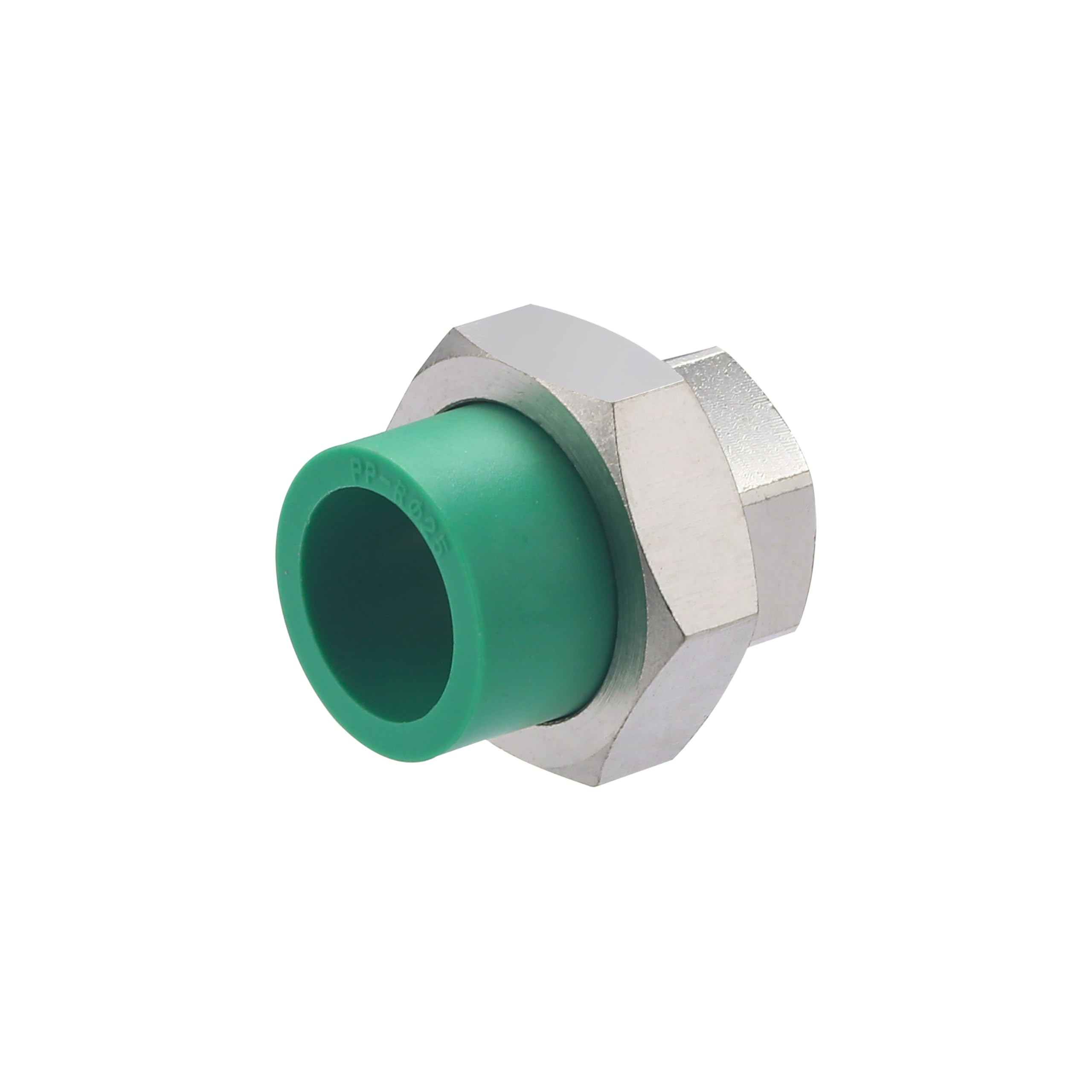 Manguito mixto PPR rosca hembra 3/4 – Ø25 mm x10 unidades | Para unir tubería PPR con conexiones roscadas | Ideal en instalaciones de agua | Resistente, duradero y fácil de instalar | QUICK PLOMBERIE