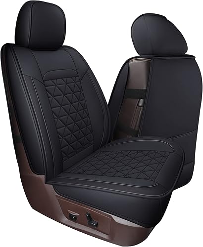 Miniatura 8 de Coverado - Juego de fundas de asiento de automóvil de cuero para Dodge RAM compatibles con RAM 1500 2500 3500 2002-2024, camioneta Pickup Crew