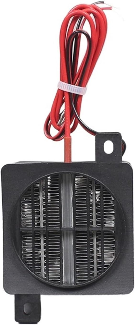 12V 50W Insulated Heat Element Thermostat Heater Fan Heat Blower For Incubator Ceramic Thermistor