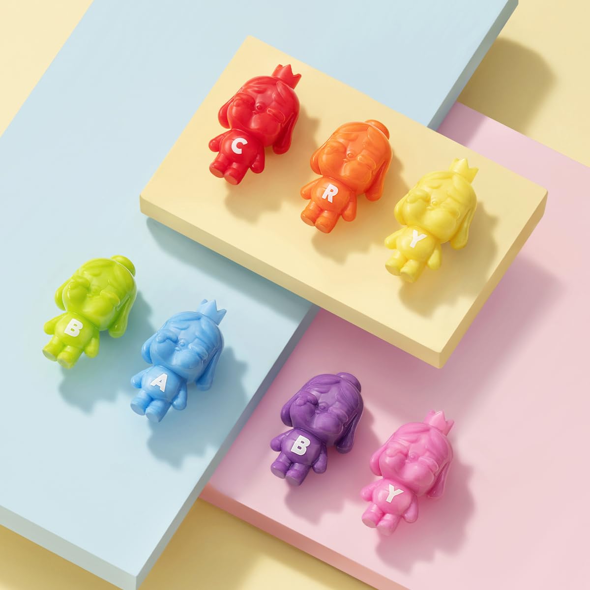 Amazon.co.jp: POP MART POP BEAN CRYBABY ミニフィギュア