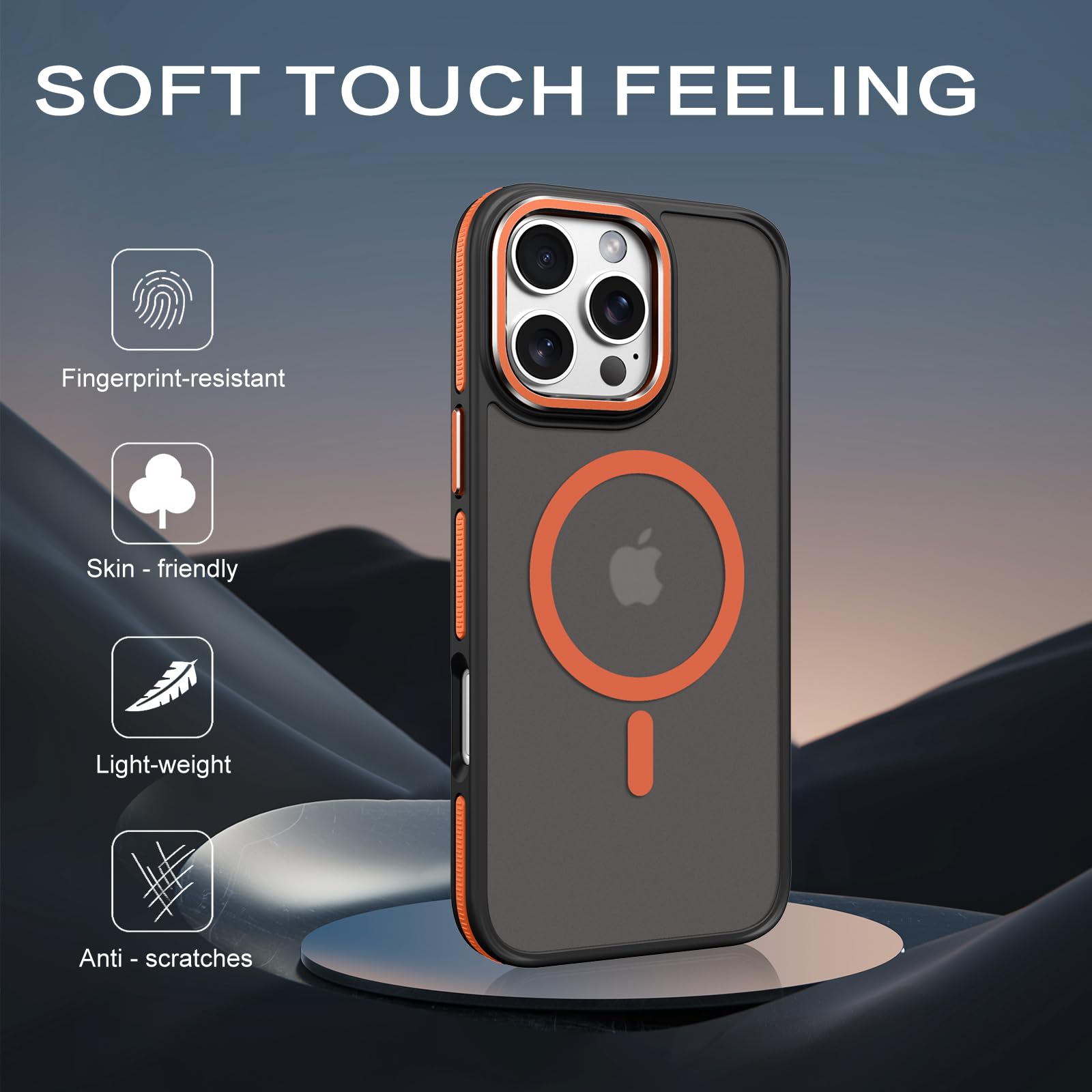 VENINGO Custodia per iPhone 16 Pro, custodia per iPhone 16 Pro