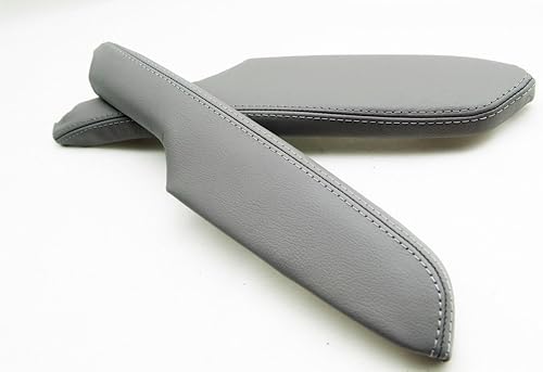 Para Honda Civic Sedan Apoyabrazos Puerta Delantera Paneles Cuero Sintético Gris Medio para 06-11