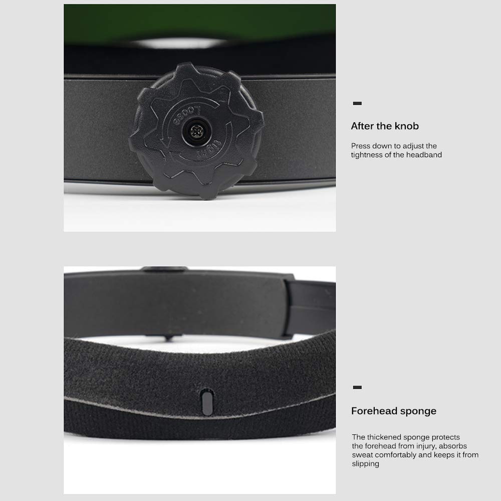 Máscara de soldadura, casco de soldadura, máscara de soldador, casco de soldadura, casco de soldadura, máscara de soldador, camaleón, vista grande, color verdadero, energía solar, oscurecimiento autom