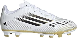 حذاء كرة قدم F50 كلوب للملاعب العشبية الطبيعية والأرضيات المتعددة للأطفال الصغار من الجنسين من اديداس