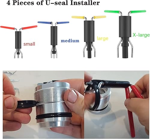 Miniatura 3 de Kit de herramientas de reparación de cilindros hidráulicos (17PCS) para minicargadoras, cargadoras, retroexcavadoras, etc.