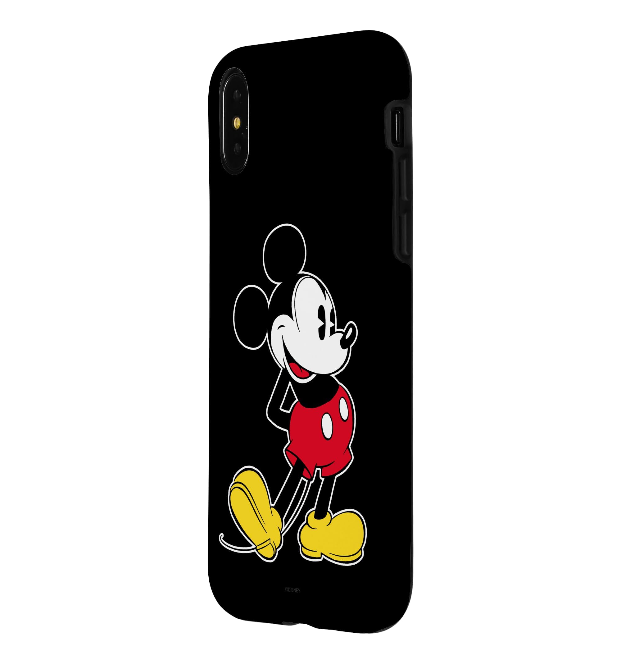 Amazon.com: Disney Mickey Mouse Classic Pose Black Case for iPhone