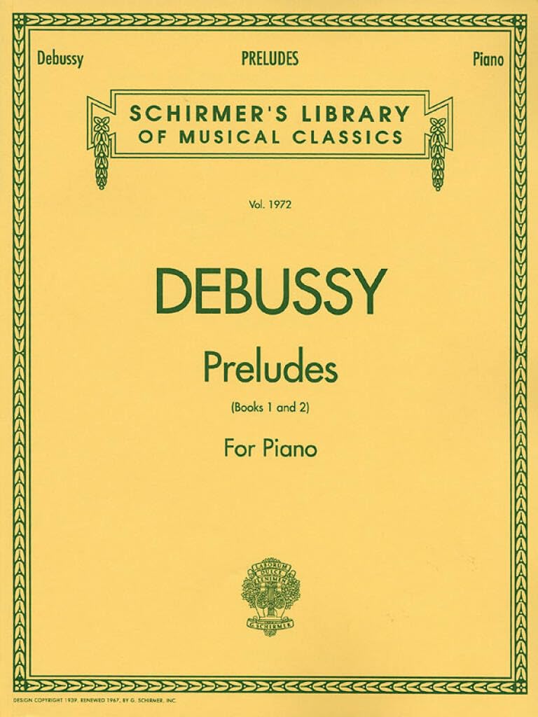 Preludes - Books 1 and 2: Piano Solo (Schirmer's Library of Musucal Classics)