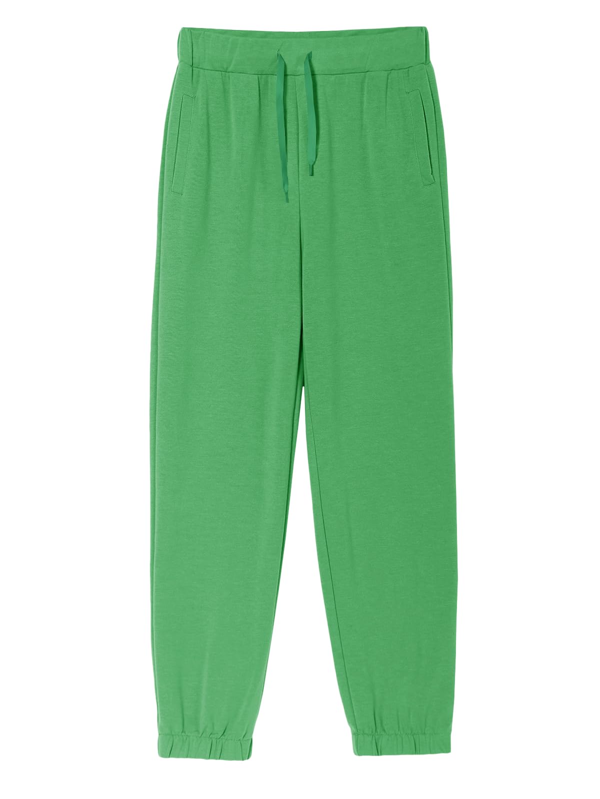 Haloumoning Trainingshose Jungen Regular Fit Kinder Leichte Jogginghose Einfarbig Sporthose Casual Freizeit Hosen mit Elastischem Bund und Taschen
