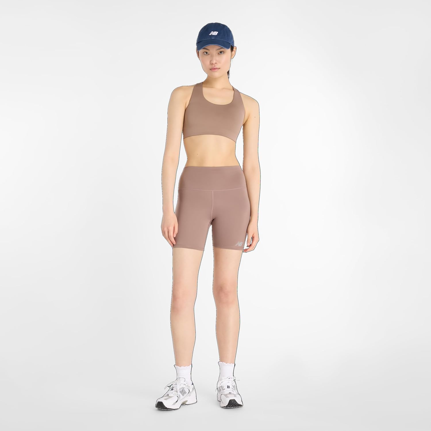 New Balance Womens Nb Harmony High Rise Short 6" - Image 6