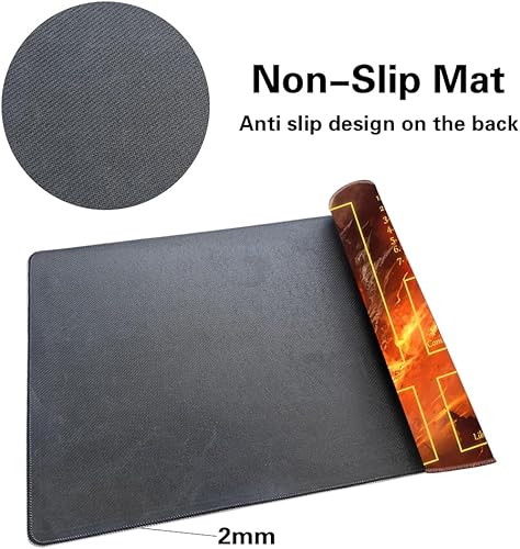 Miniatura 233 de MTG - Tapete de juego de 24 x 14 pulgadas, bolsas de almacenamiento con parte trasera antideslizante, ideal para entusiastas de los juegos de sin