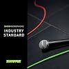 Shure SM58-LC Dynamic Vocal Microphone Cardioid Black