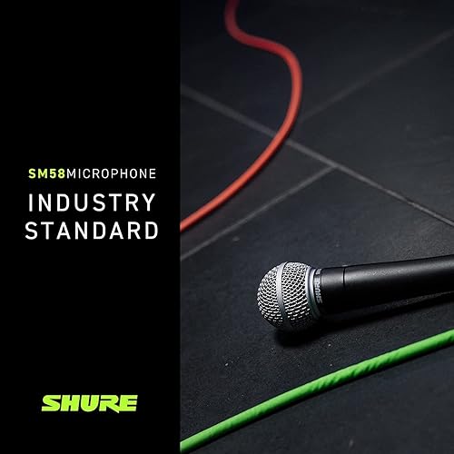 Miniatura 8 de Shure SM58-CN BTS - Juego para presentaciones en escenario o para estudio, con micrófono vocal dinámico cardioide SM58, cable XLR de 15 pies,