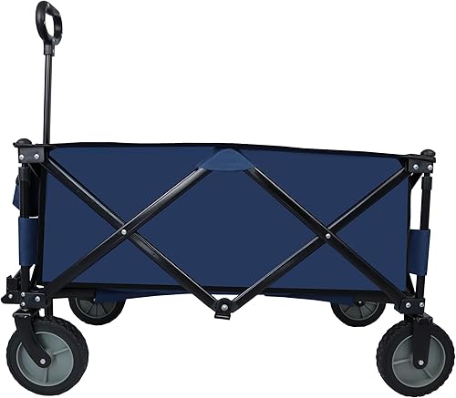 Carro plegable al aire libre, carro utilitario al aire libre, carrito de jardín, carrito de playa plegable resistente, carrito plegable de camping