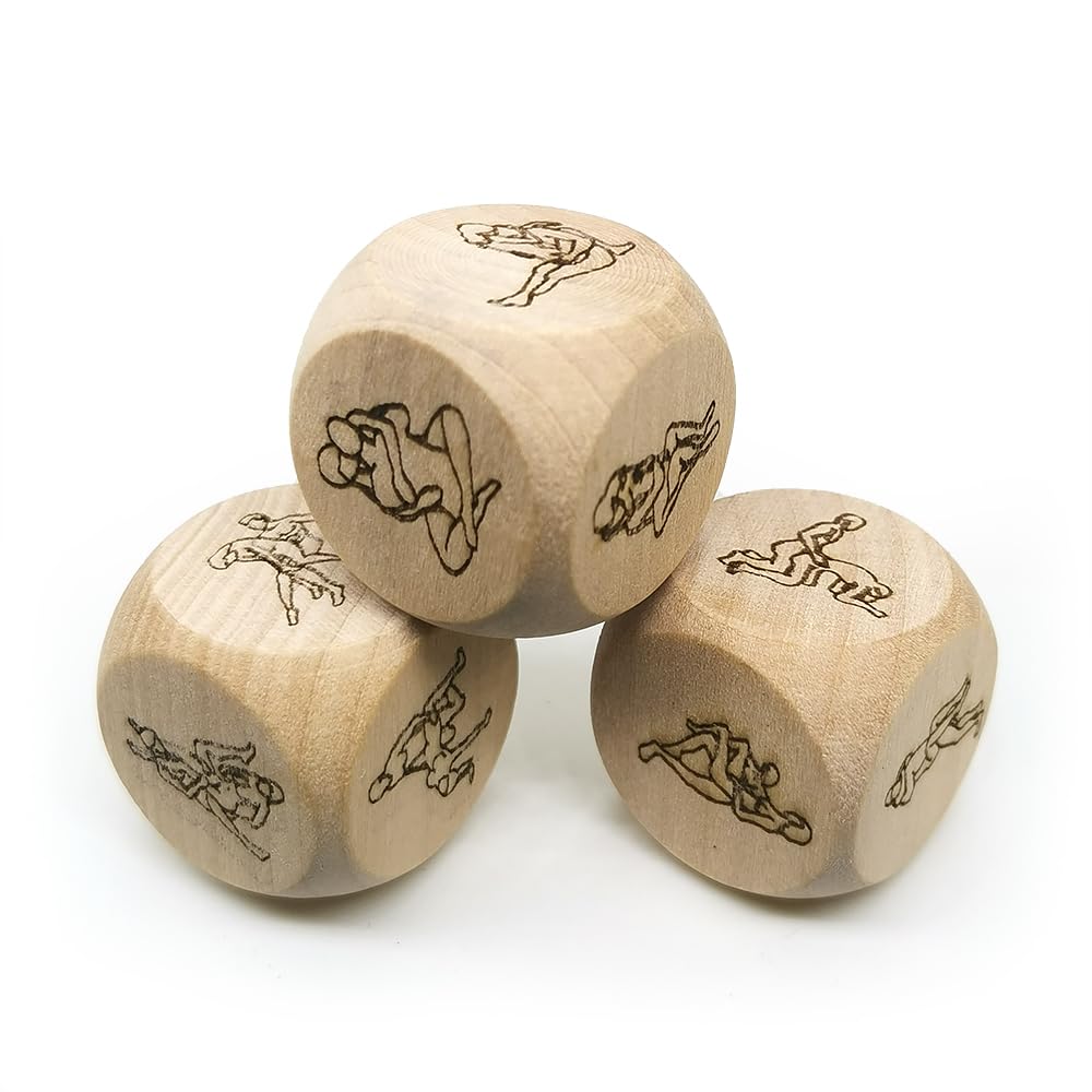 Juego De Dados Para Fiestas – 4 Cubos Con 12 Posiciones, Ideal Para Despedidas Y Juegos En
