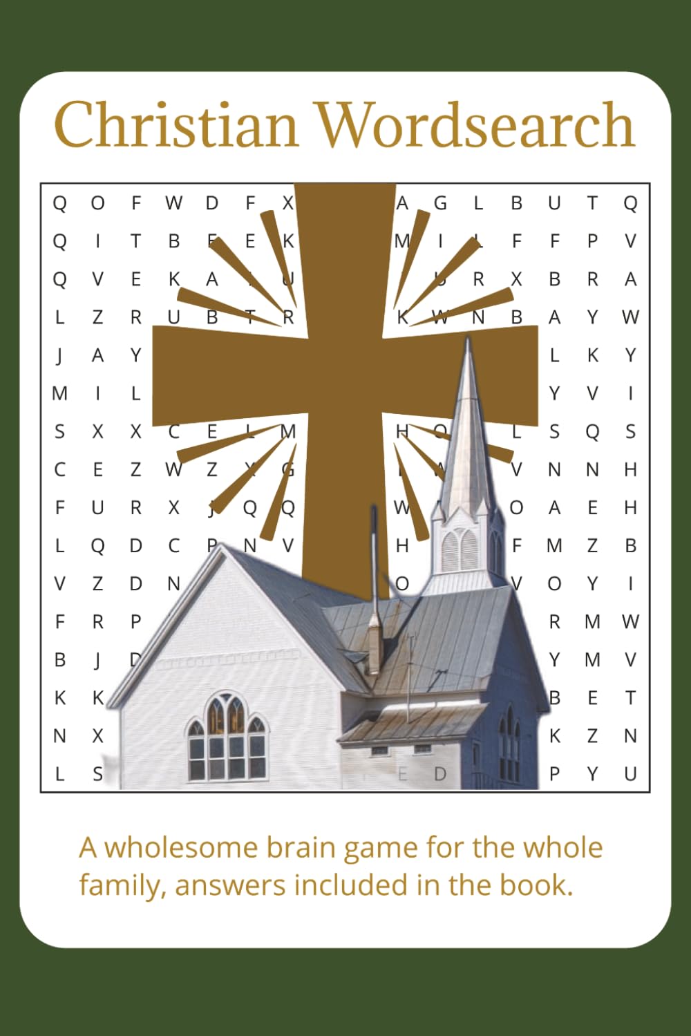 Christian Word Search: Word Searches With Easy To Read Print About Christianity, The Bible, Faith, and More |6x9 inches, 110 pages| 50+ Puzzles...Gift for Vacations, Holidays, and Free Times