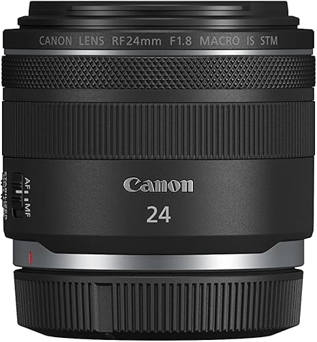 Miniatura 2 de Canon RF24mm F1.8 Macro es lente STM, gran angular, lente principal de longitud focal fija, compatible con cámaras sin espejo de la serie EOS R,