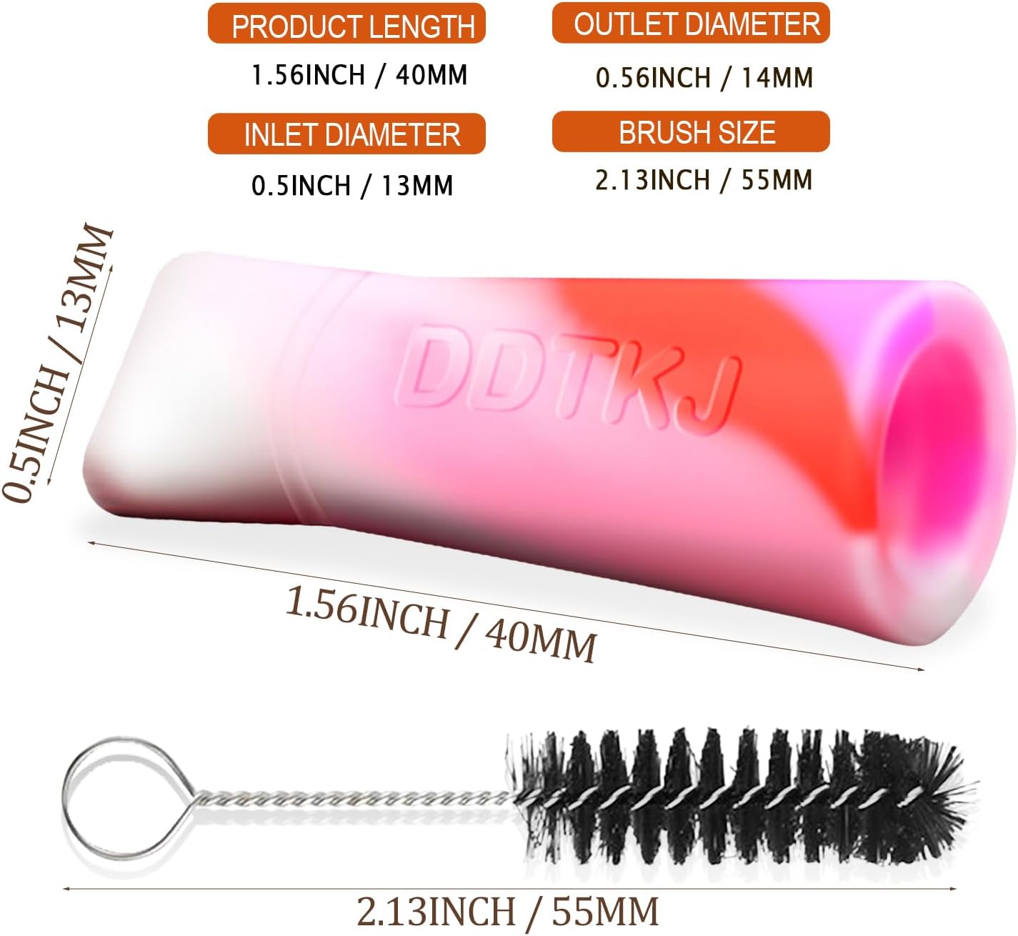 Reusable Silicone Filter,Multi-color, Anti-cracking image 2