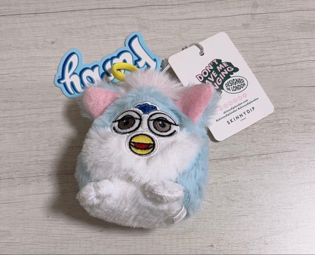 Amazon.co.jp: プラザ ファービー ぬい ブルー 水色 G : おもちゃ