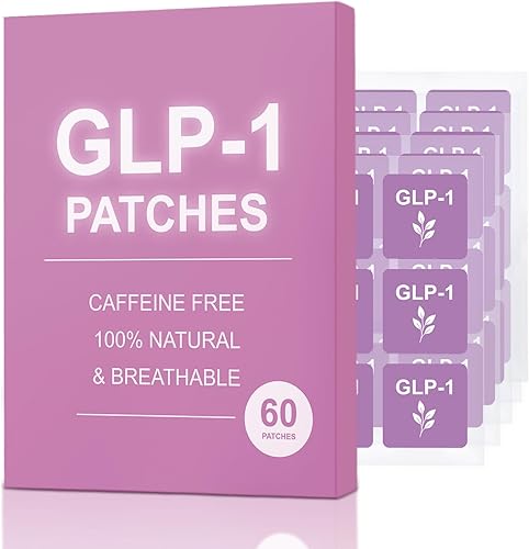 GLP-1 Patches for Women & Men - New & Improved Kind ,Berberine, Pomegranate, Green Tea, L-Glutamine— 60 Count(1pcs)