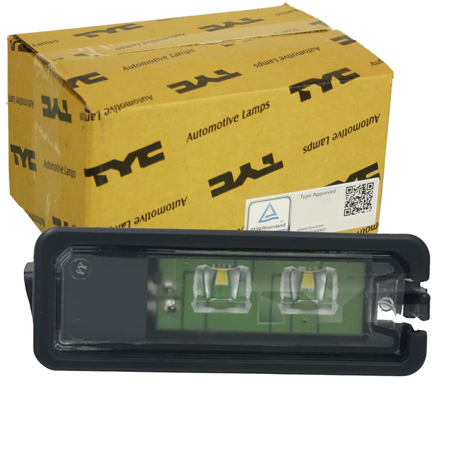 TYC Number Plate Light VW,SEAT,PORSCHE 15-0183-00-2 1K8943021A,1K8943021B,1K8943021C Licence Plate Light 1K8943021D,420943021,5F9943021,1K8943021A
